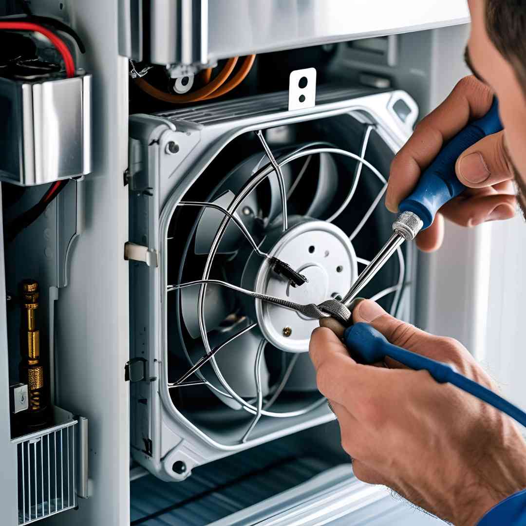 Refrigerator Not Cooling? Top 5 Reasons for Abilene Homes 3 Refrigerator evaporator fan malfunction causing refrigerator not cooling properly