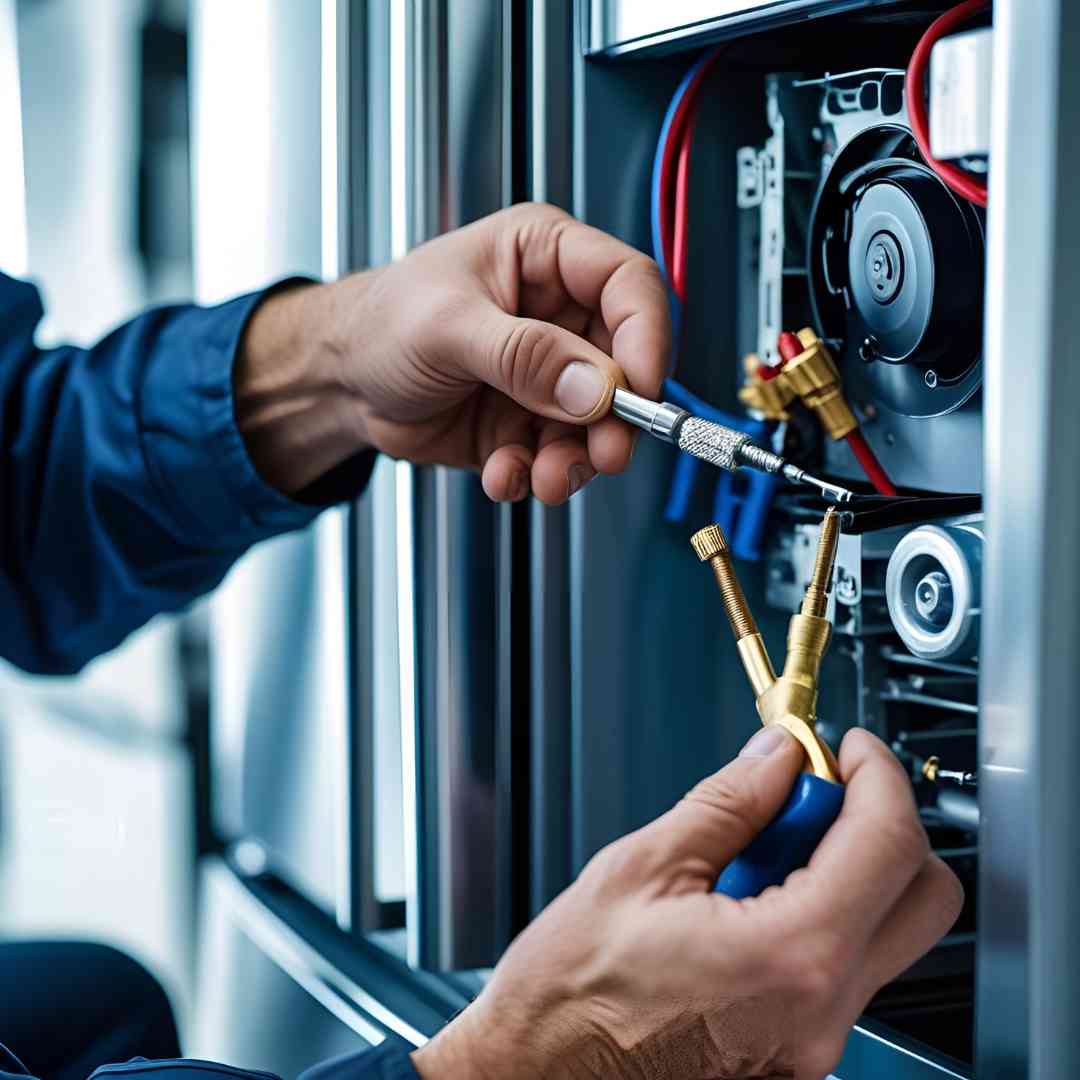 Refrigerator Not Cooling? Top 5 Reasons for Abilene Homes 6 Refrigerator refrigerant leak causing low Freon levels and refrigerator not cooling