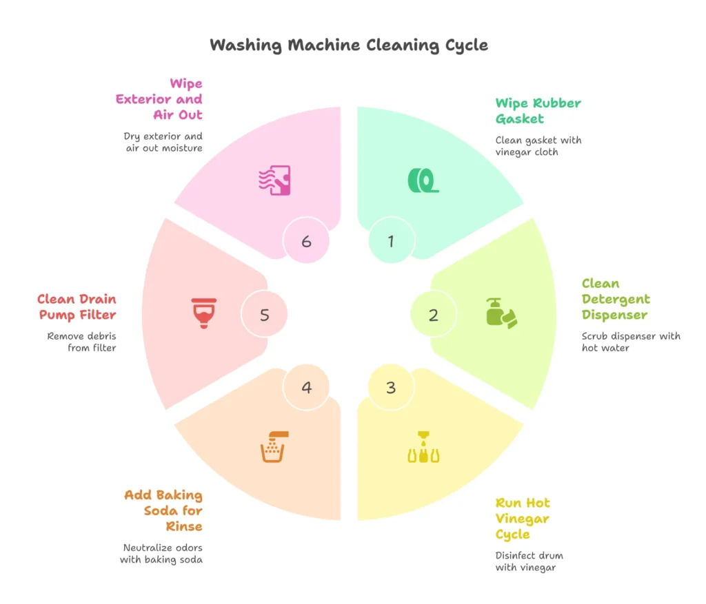 How to Clean a Front Load Washing Machine 3 how to clean a front load washing machine